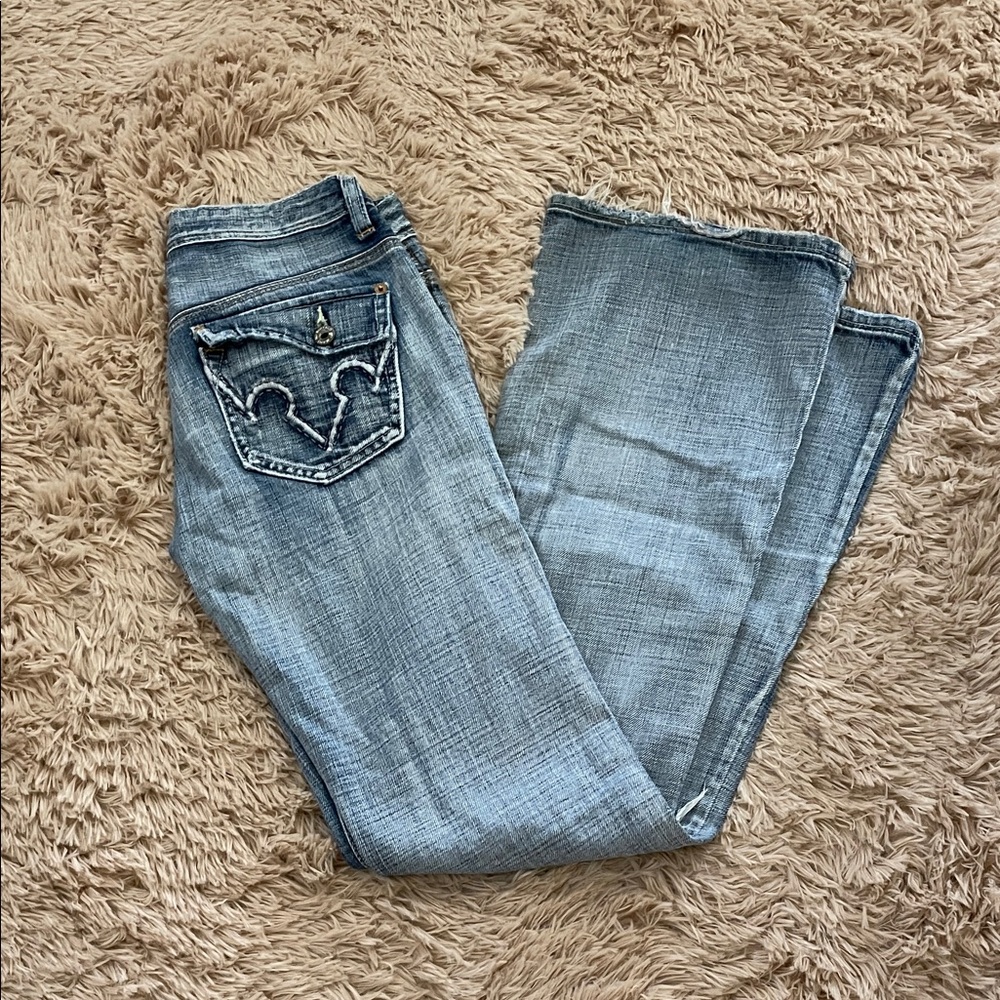 Retro Buffalo jeans, Light Blue Women's Jeans